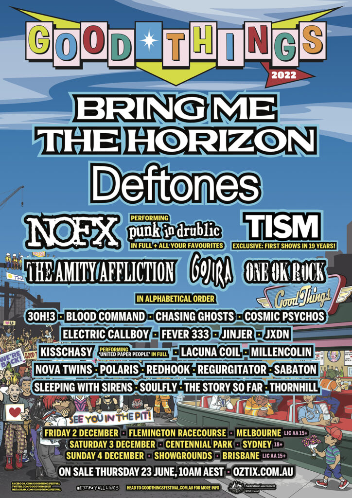 Bring Me The Horizon announce more Melbourne, Sydney shows