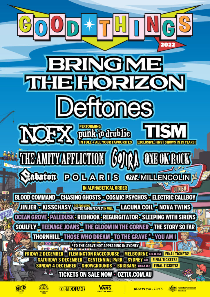 Bring Me The Horizon announce more Melbourne, Sydney shows